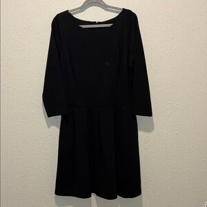 Banana Republic Classic Black Long Sleeve Dress